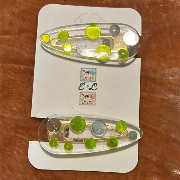 Colorful Hair Clips Set - Picture 4 of 7